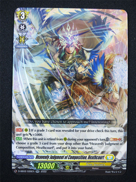 Heavenly Judgment of Composition Heathcourt D-SS02 RR - Vanguard Card #30Y