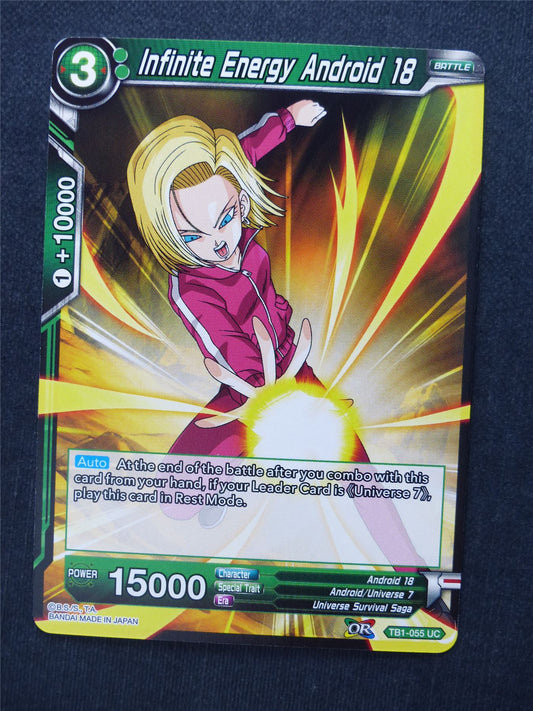 Infinite Energy Android 18 - Dragon Ball Super Cards #B3
