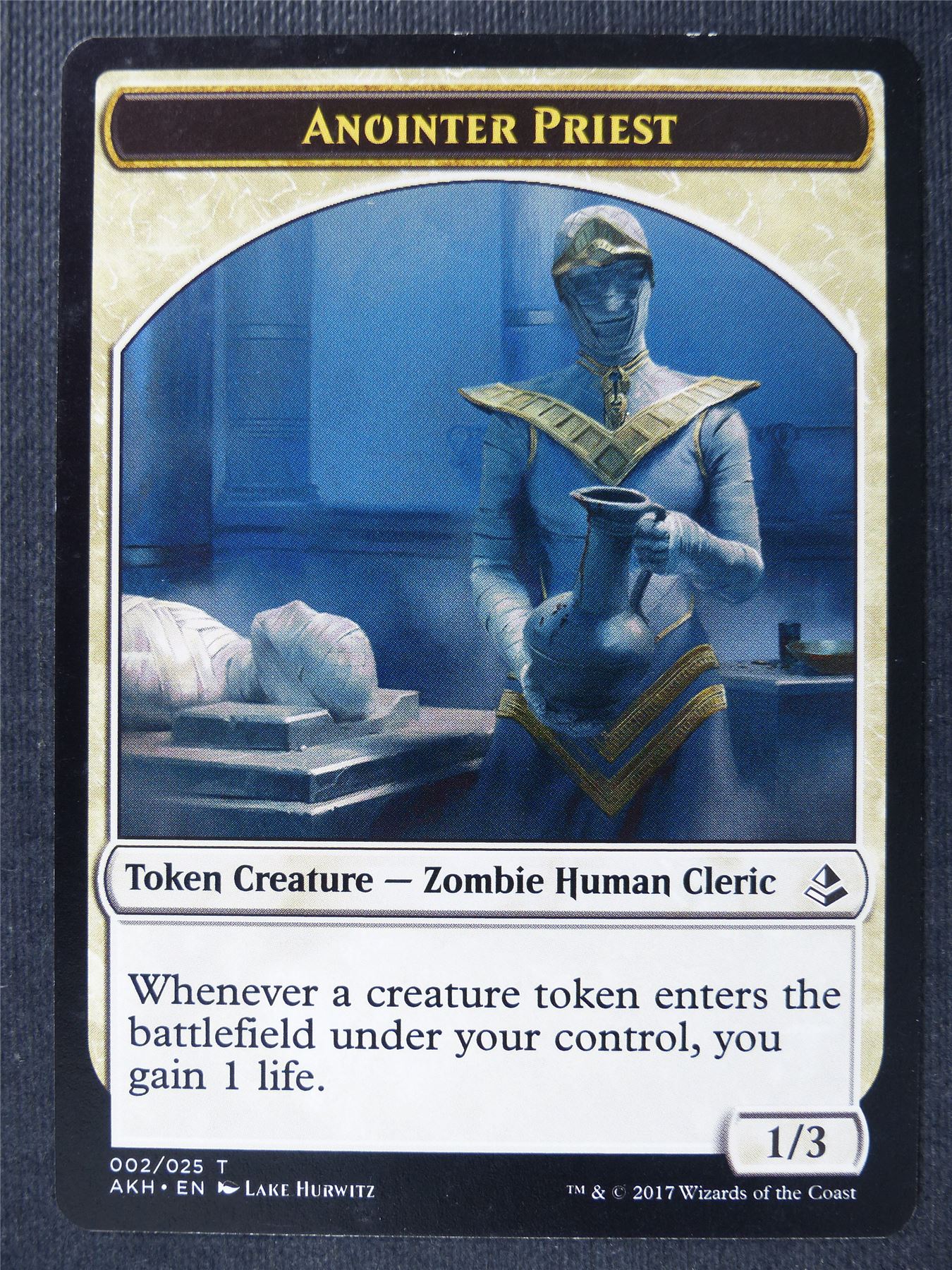 Anointer Priest Token - Mtg Card #1T9