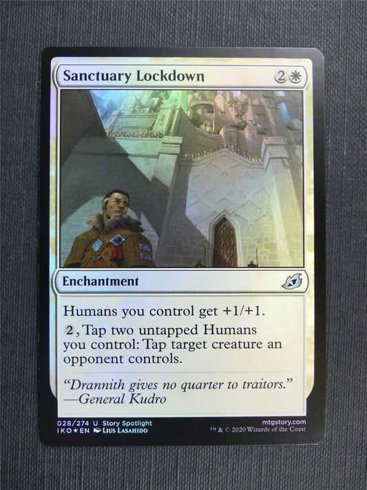 Sanctuary Lockdown Foil - IKO - Mtg Card