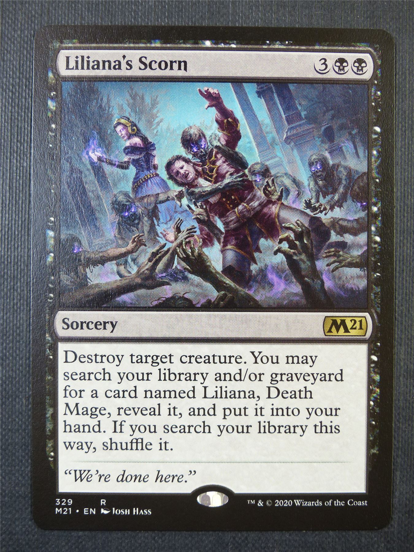 Liliana's Scorn - Mtg Card #8RZ