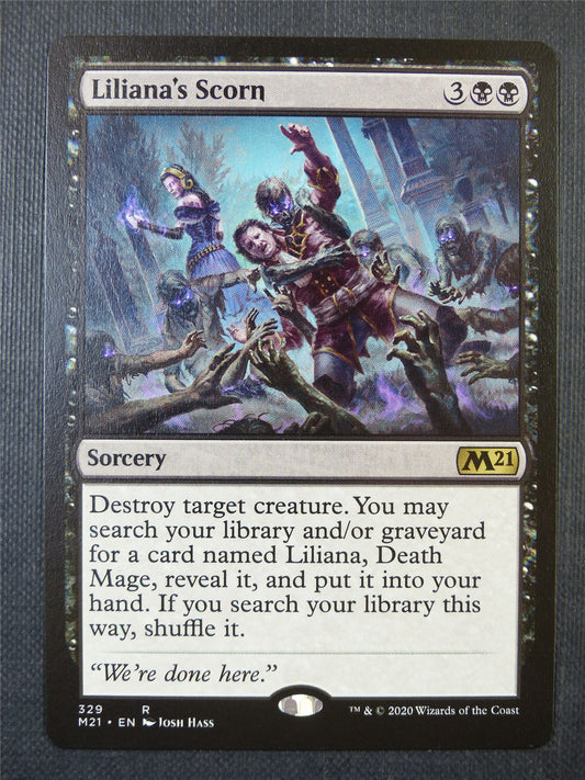 Liliana's Scorn - Mtg Card #8RZ