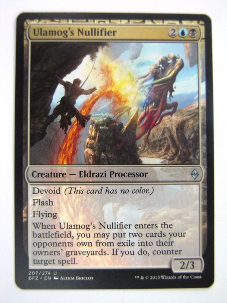 MTG Magic Cards: ULAMOG'S NULLIFIER # 1D91