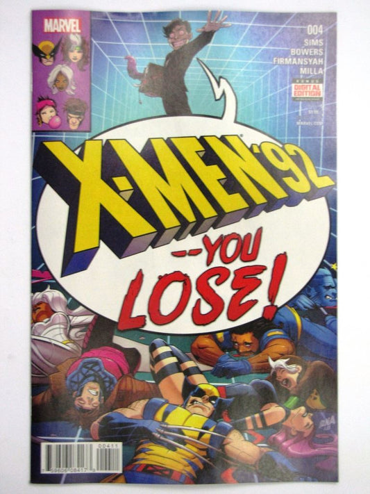 Marvel Comics: X-MEN '92 #4 AUGUST 2016 # 11F24