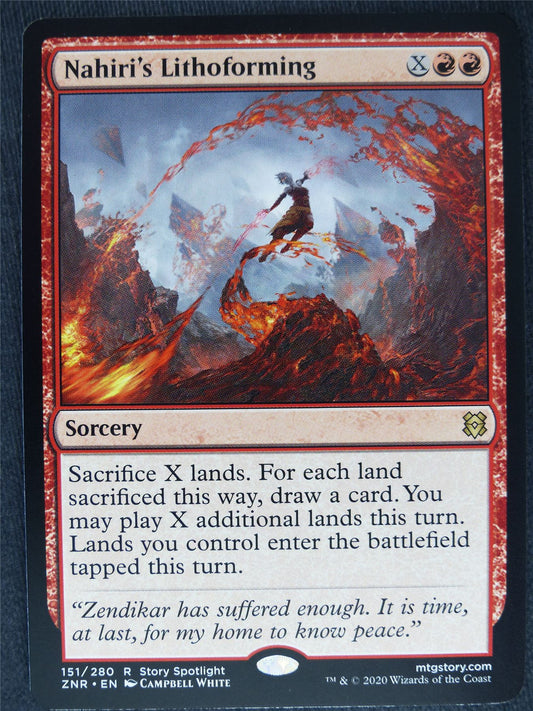 Nahiri's Lithoforming Mint - Mtg Magic Cards #3L