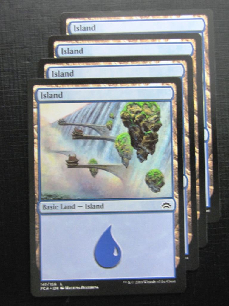 MTG Magic Cards: ISLAND 141/156 x4 # 25J27