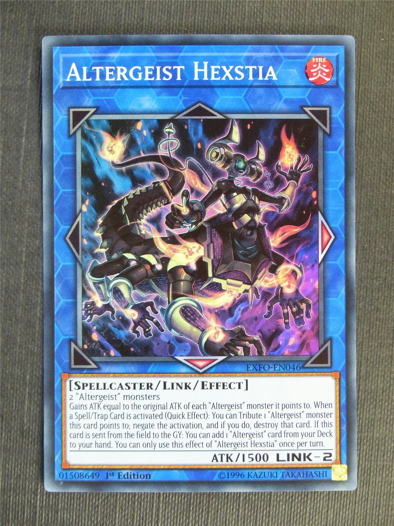 Altergeist Hexstia EXFO Super Rare - 1st ed - Yugioh Cards #U8