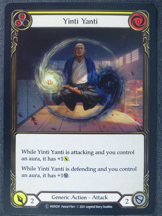 Yinti Yanti Yellow Foil - Monarch Unlimited - Flesh and Blood Cards #IR