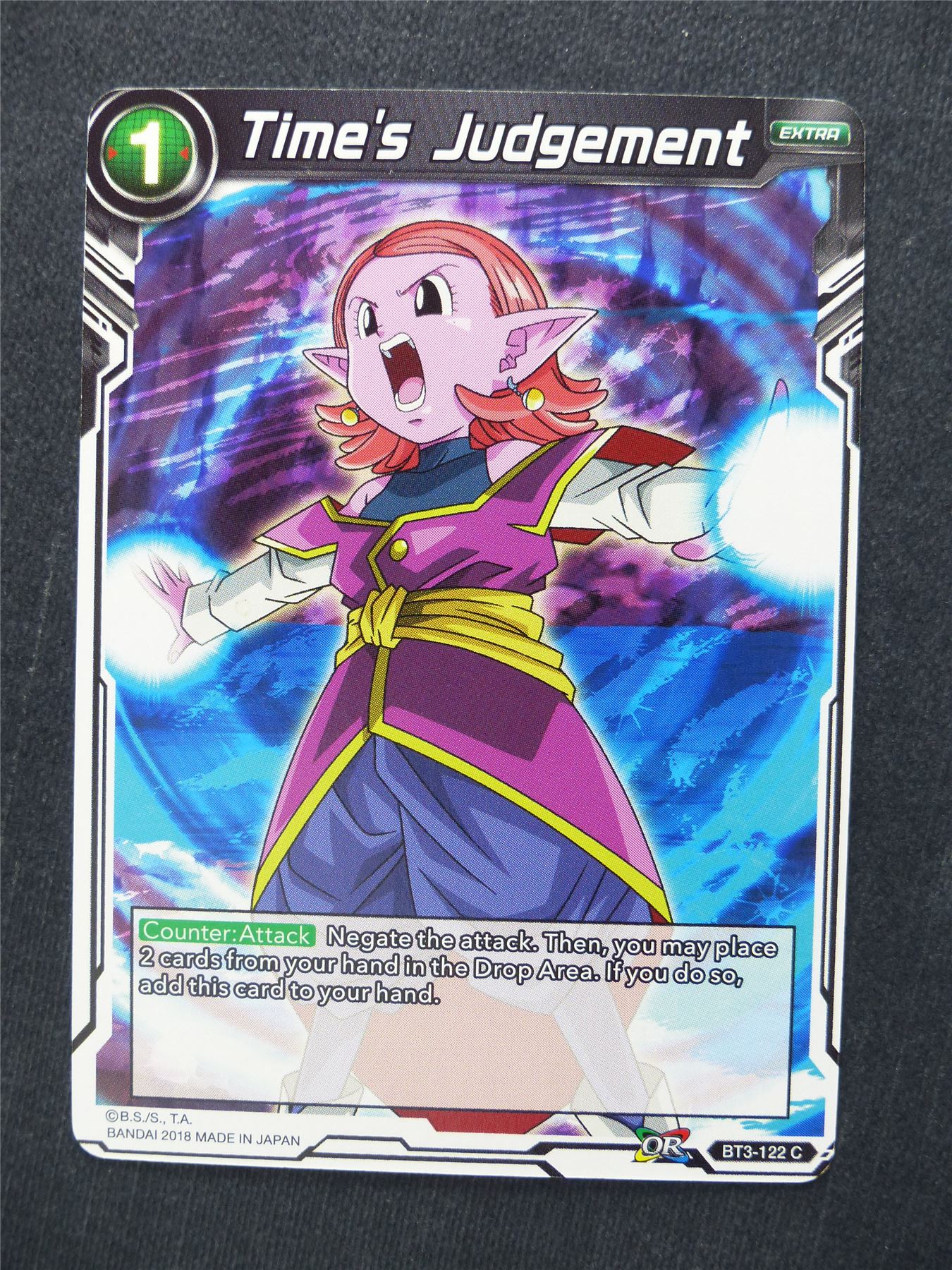 Time's Judgement - Dragon Ball Super Cards #G0