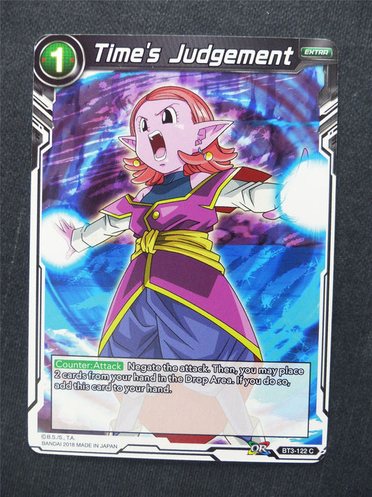 Time's Judgement - Dragon Ball Super Cards #G0