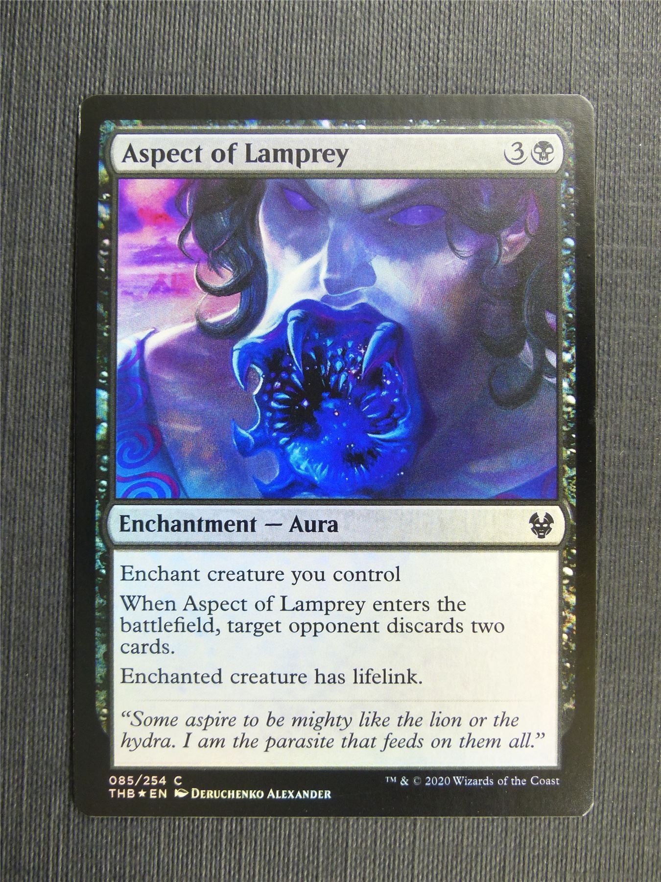 Aspect of Lamprey Foil - Theros Collector Ed - Mtg Magic Cards #3MI