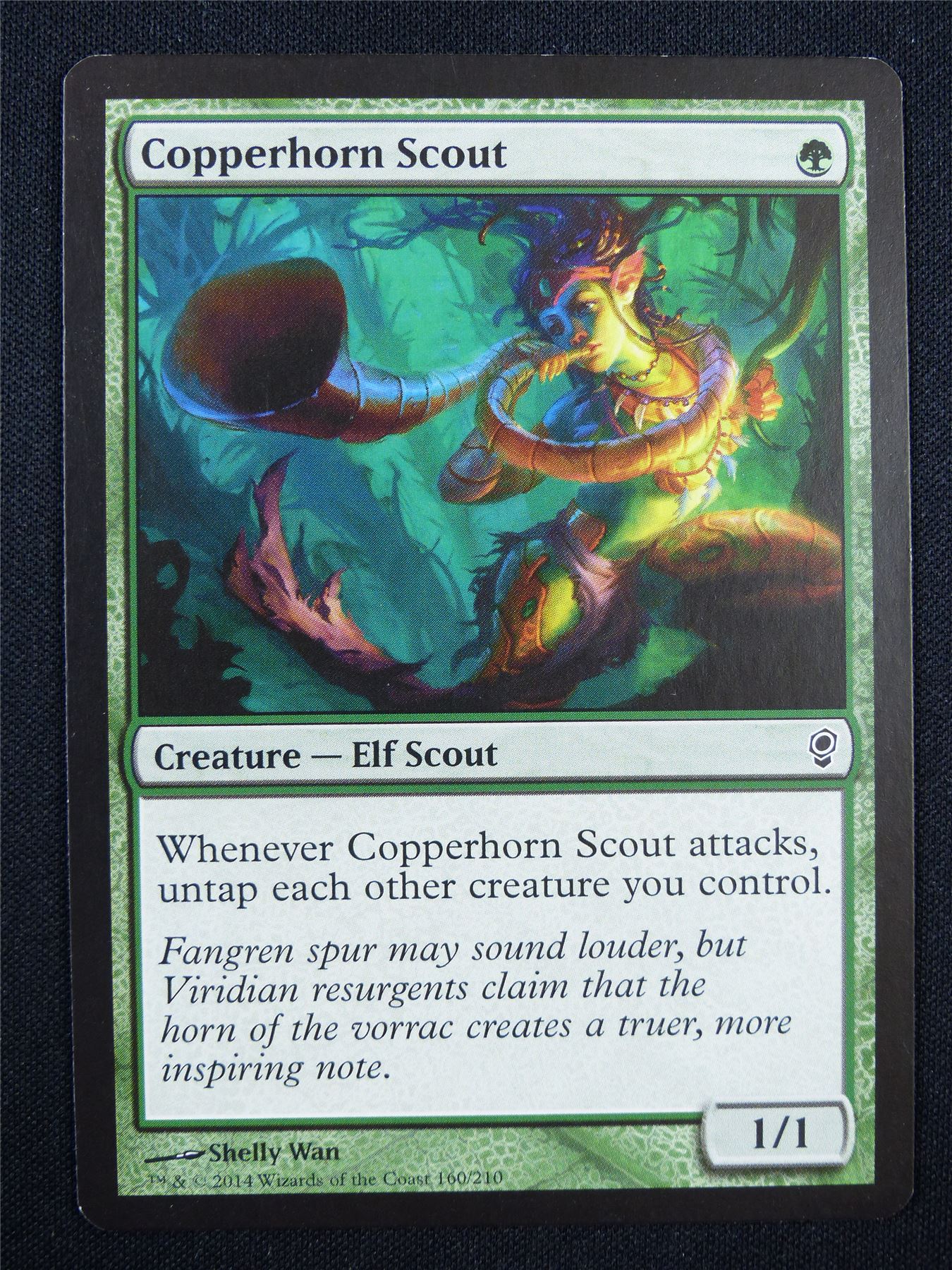 Copperhorn Scout - Mtg Card #1FO