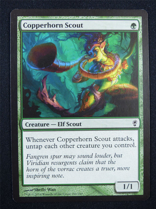 Copperhorn Scout - Mtg Card #1FO