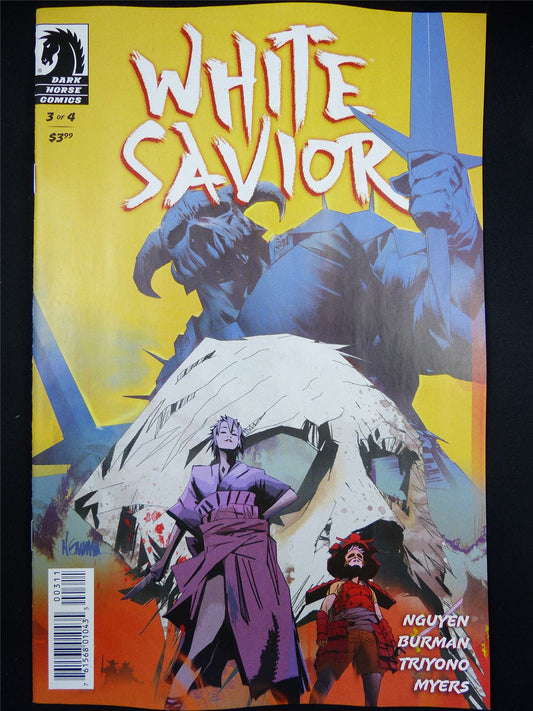 WHITE Savior #3 - Mar 2023 Dark Horse Comic #GF