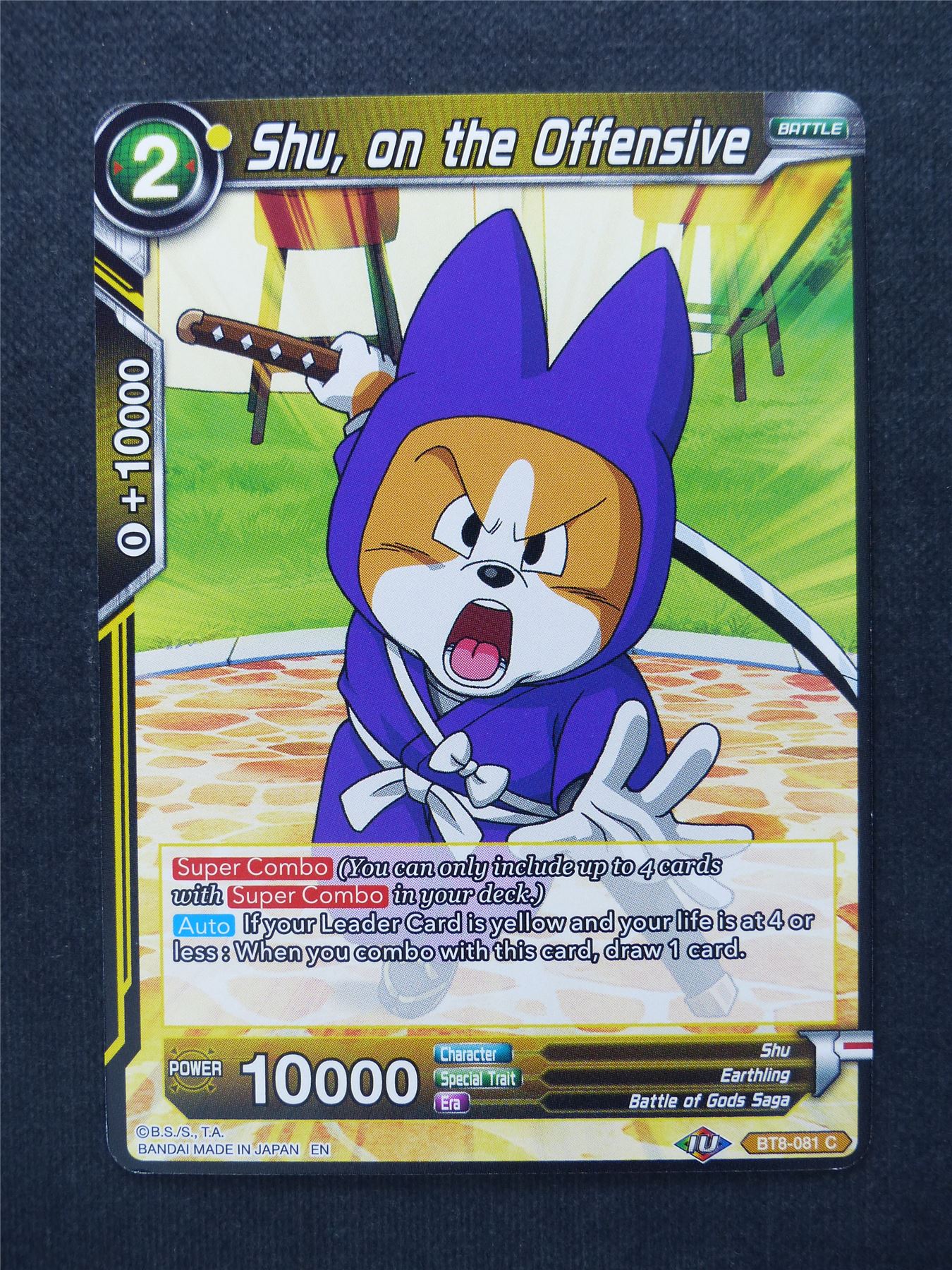 Shu on the Offensive - Dragon Ball Super Cards #Z9
