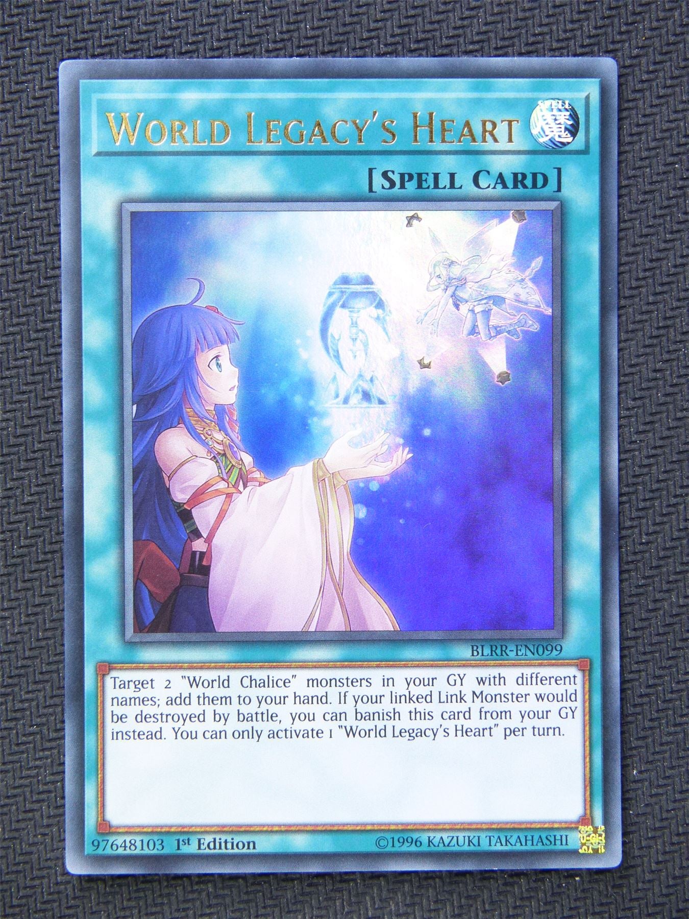 World Legacys Heart BLRR Ultra Rare - Yugioh Cards #5FK