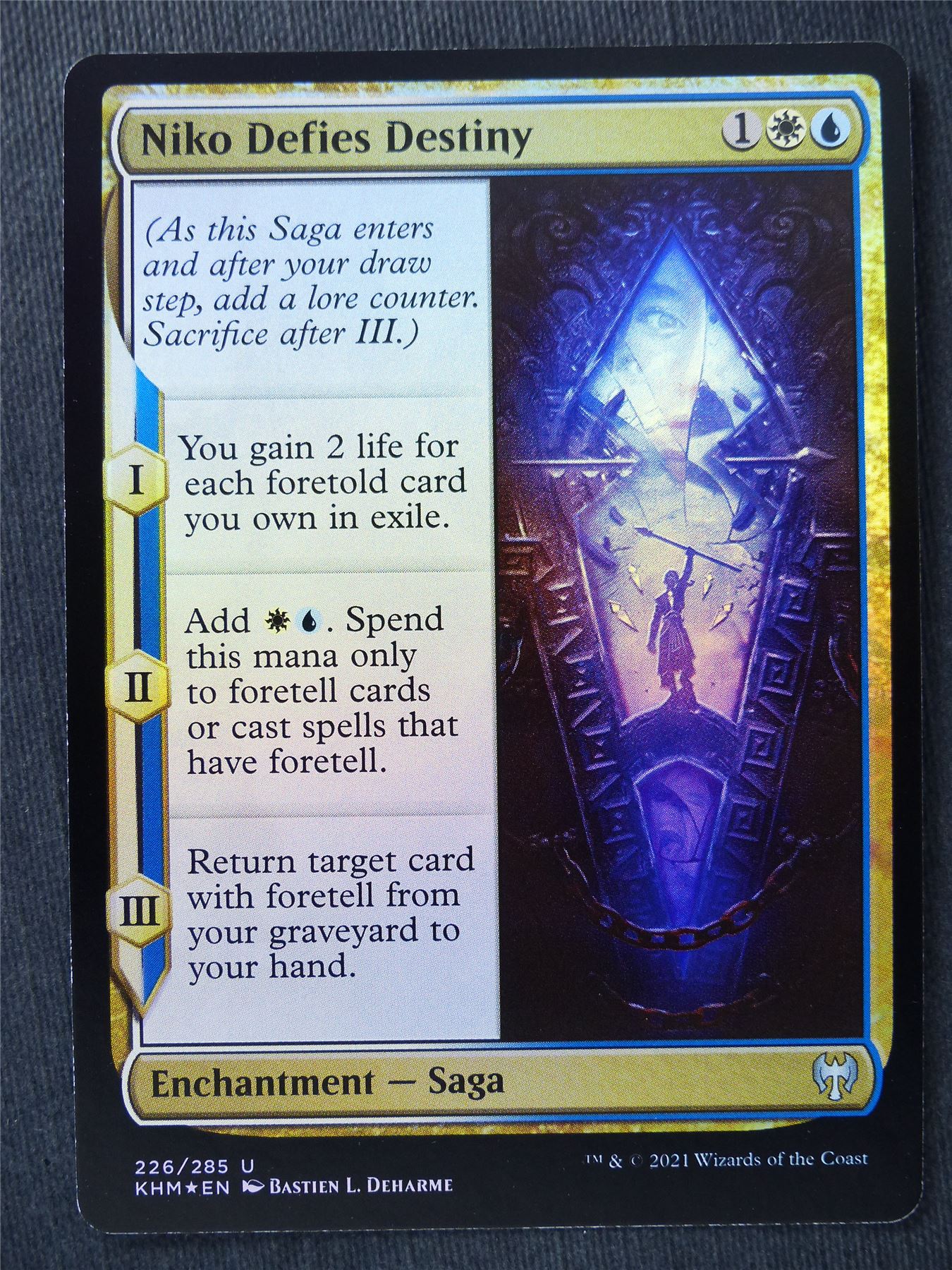 Niko Defies Destiny Foil - Mtg Magic Cards #YE