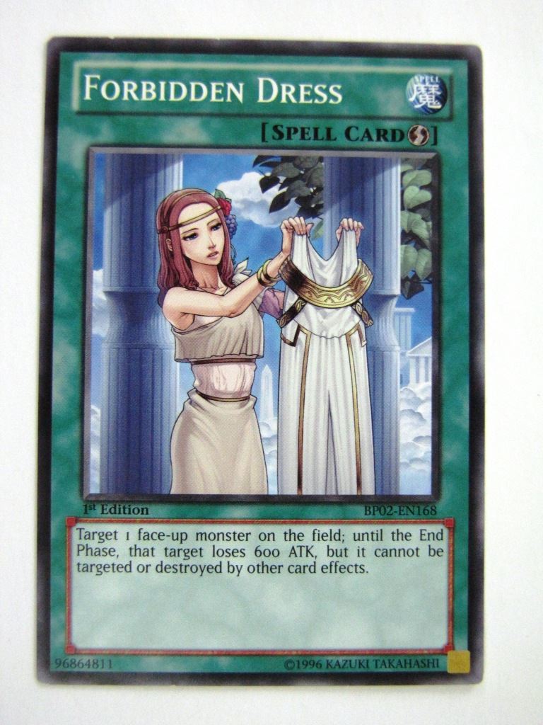 Yugioh Cards: FORBIDDEN DRESS BP02 # 3E29