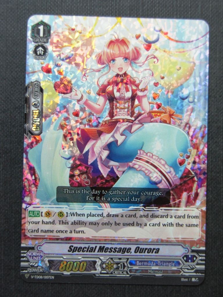 Special Message Ourora V-TD08 - Vanguard Cards #IO