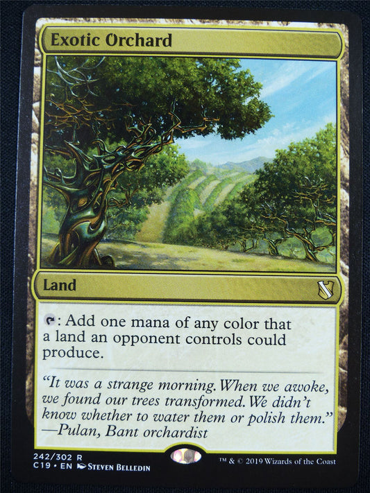 Exotic Orchard - C19 - Mtg Card #OP