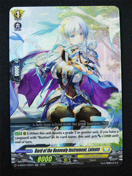 Bard of the Heavenly Instrument Lutente D-SS02 RR - Vanguard Card #2ZO