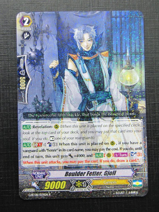 Vanguard Cards: BOULDER FETTER, GJOLL G-BT08 R # 19D96