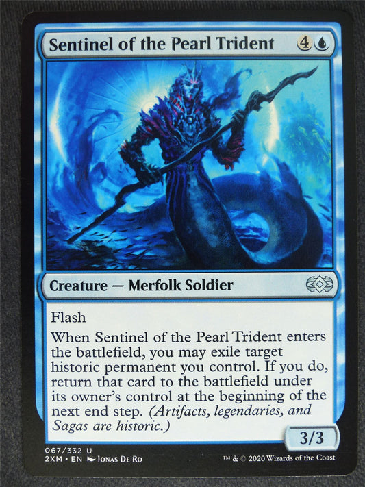 Sentinel of the Pearl Trident - Double Masters - Mtg Magic Cards #4Y
