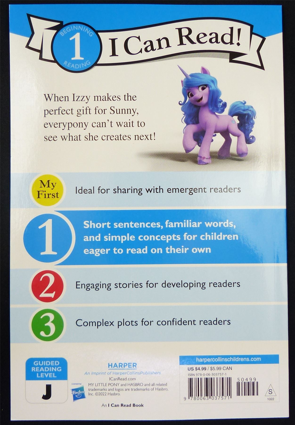 I Can Read: MY Little Pony: Izzy Does it - Harper Graphic Softback #FC