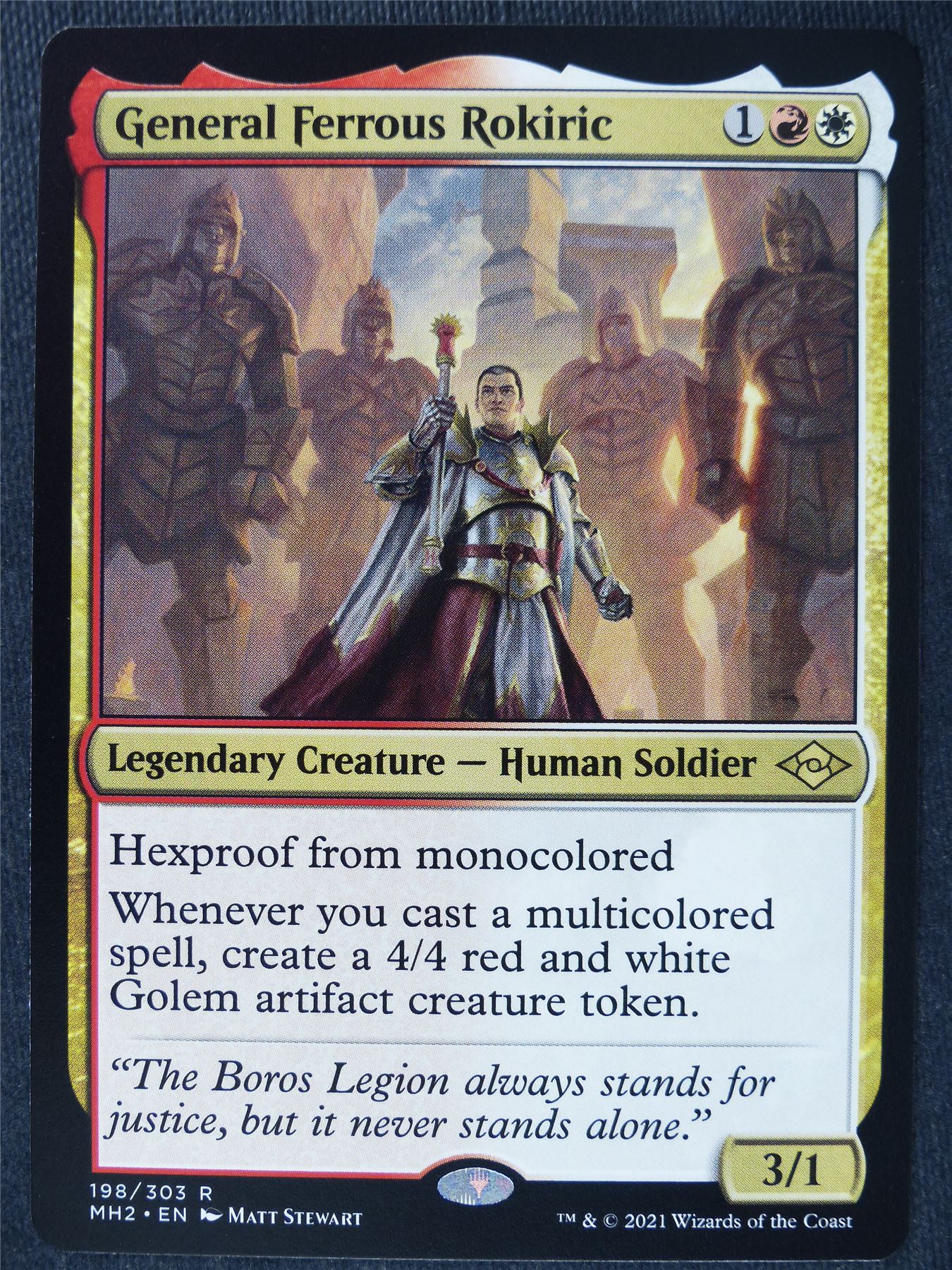 General Ferrous Rokiric - MH2 - Mtg Magic Cards #DF