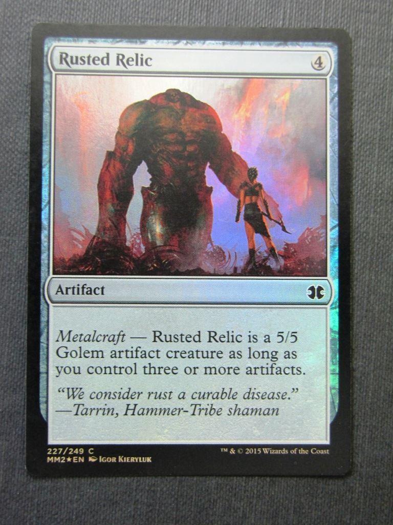 Rusted Relic Foil - Mtg Magic Cards #DY