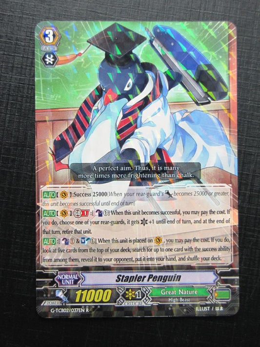 Vanguard Cards: STAPLER PENGUIN G-TCB02 R # 26B70