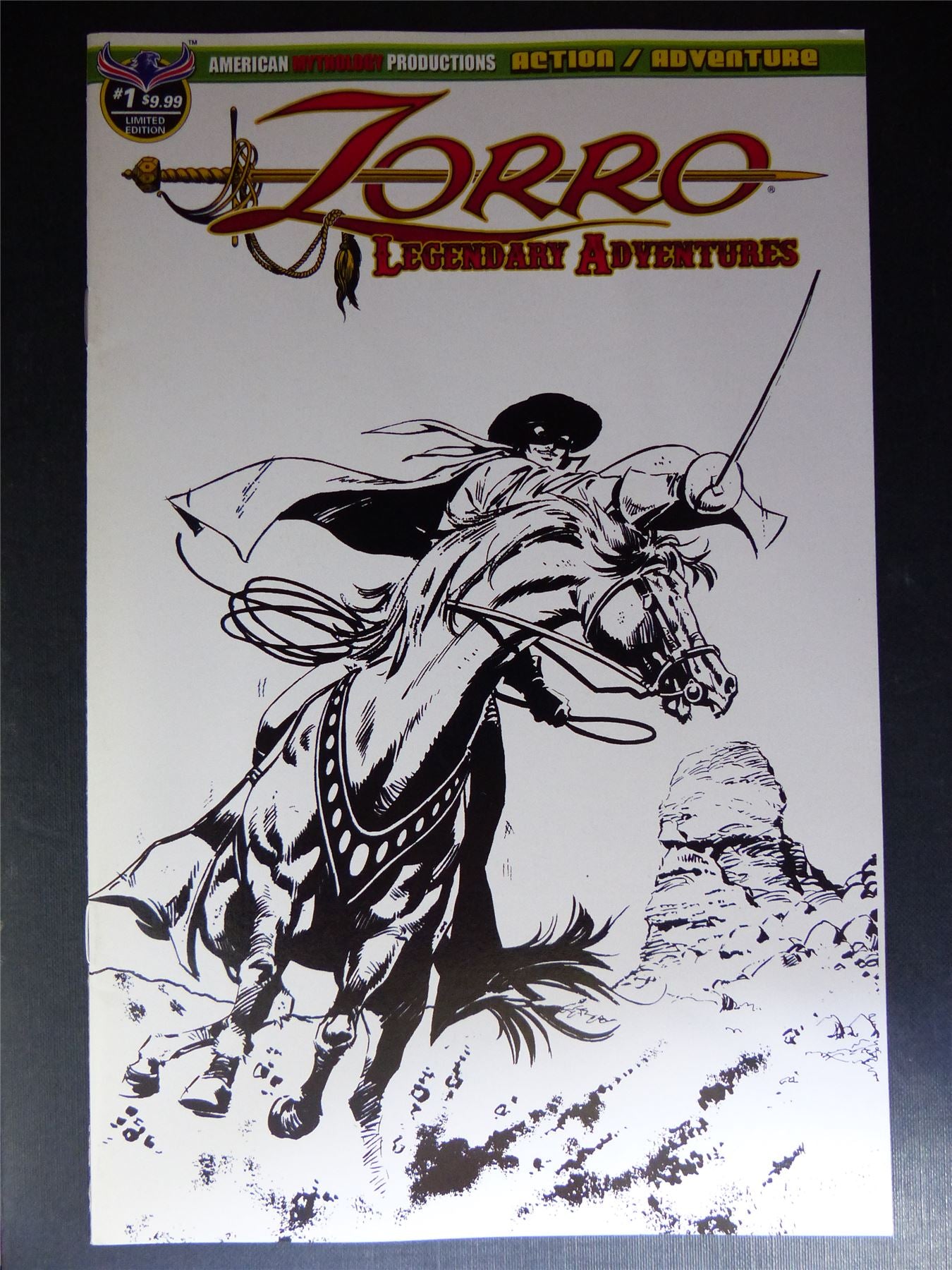 ZORRO: Legendary Adventures #1 - Jul 2022 - Mythology Comic #4G7