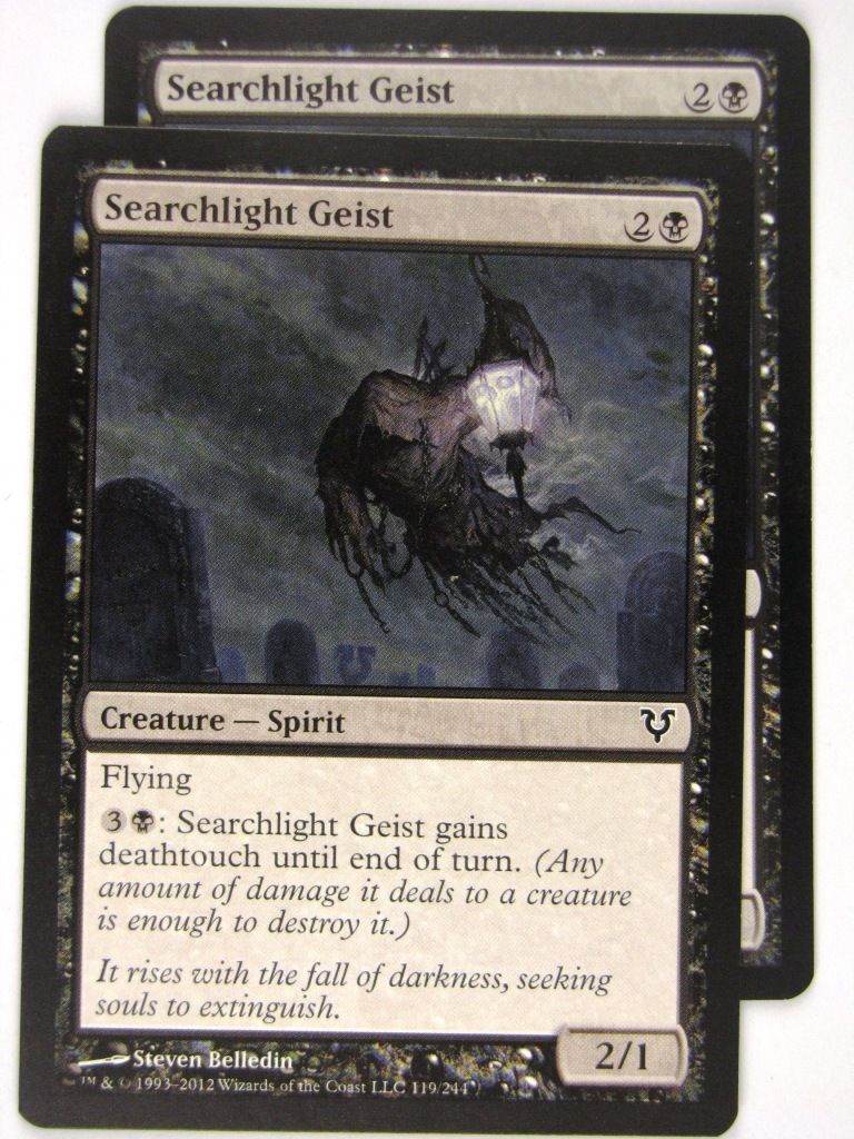 MTG Magic: The Gathering Cards: SEARCHLIGHT GEIST x2: AVR