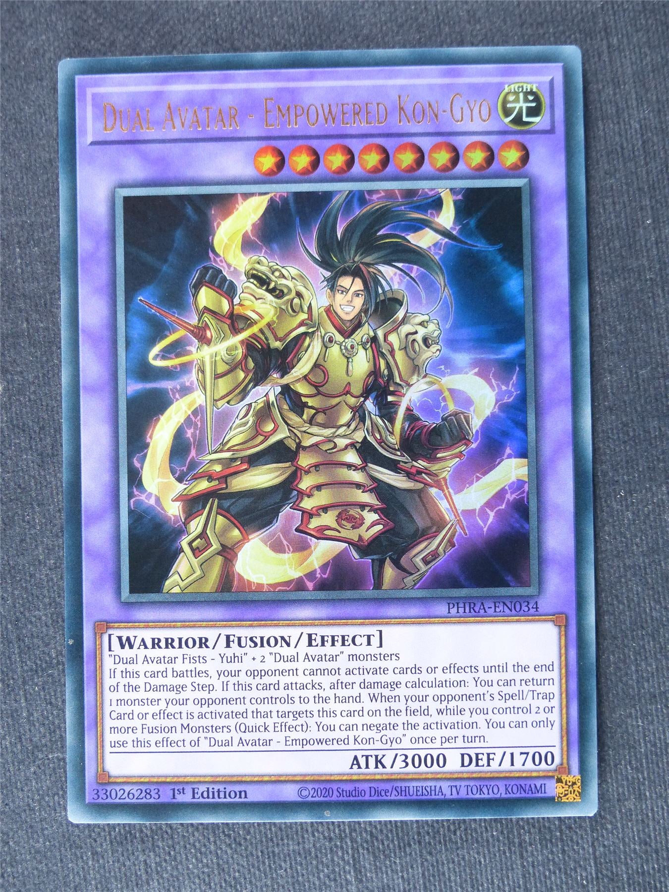 Dual Avatar - Empowered Kon-Gyo PHRA Ultra Rare - 1st ed - Yugioh Cards #3Y