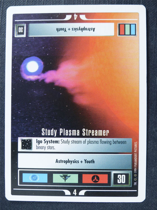 Study Plasma Streamer - Star Trek Card #4U7