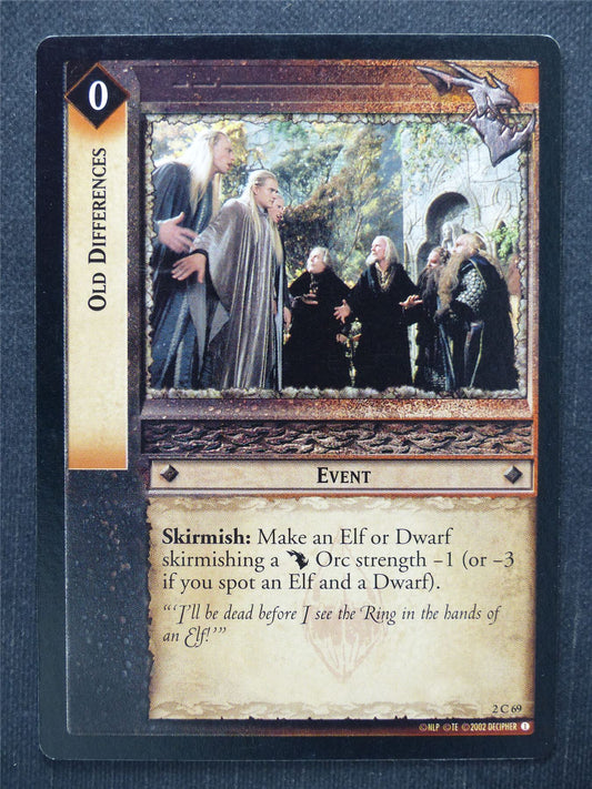 Old Differences 3 C 69 - LotR Cards #PQ