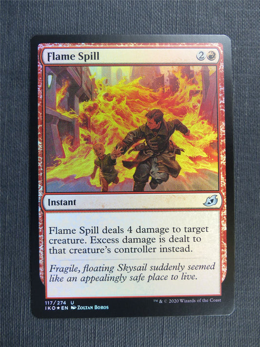 Flame Spill Foil - IKO - Mtg Card