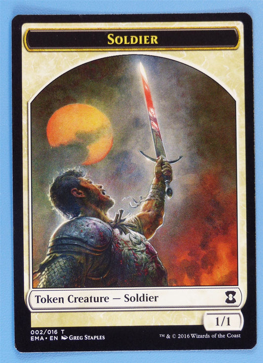 Soldier - Tokens - Mtg Card # 2J94