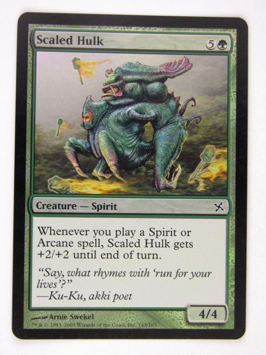 Mtg FOIL - SCALED HULK - played