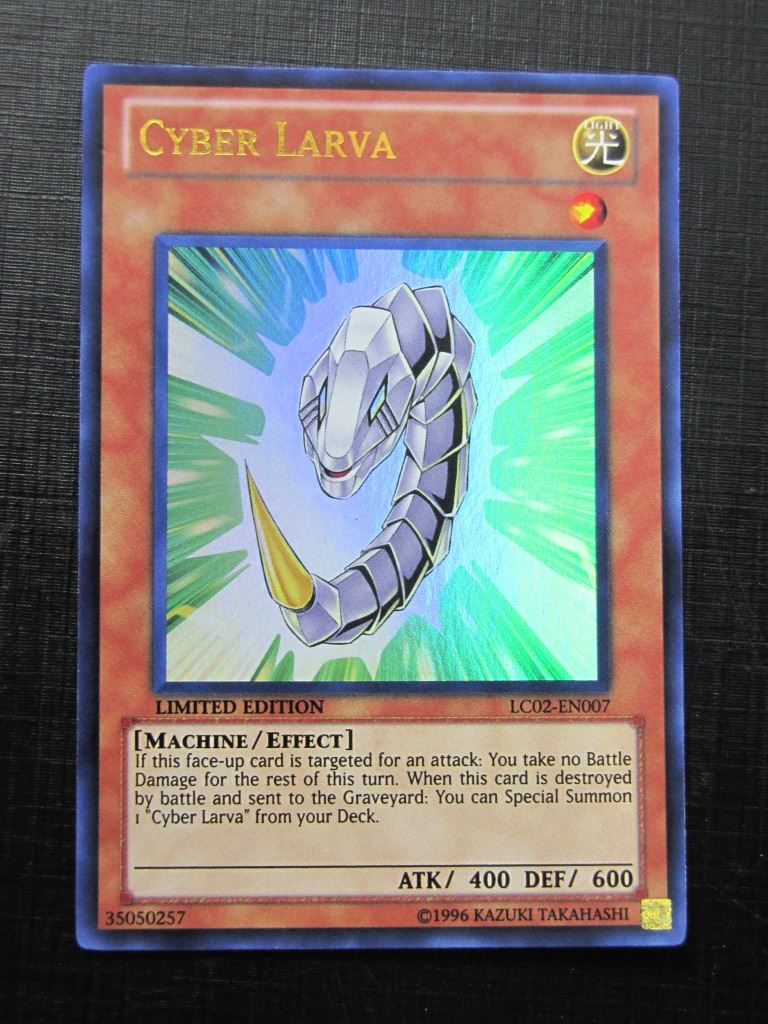 Cyber Larva LC02 Ultra Rare - limited ed - Yugioh Card # 7J46