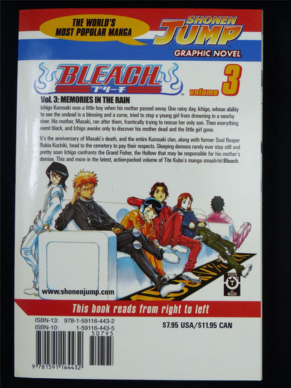 BLEACH volume 3 - Viz Media Manga #1NZ