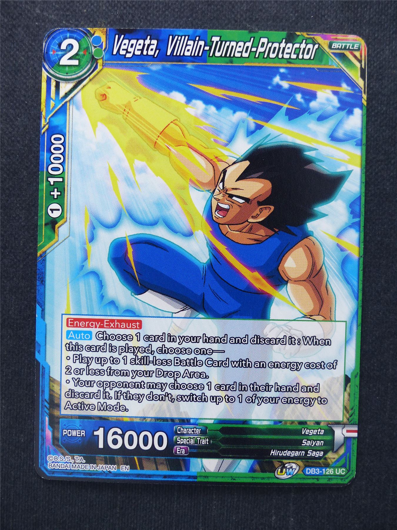 Vegeta Villain-Turned-Protector