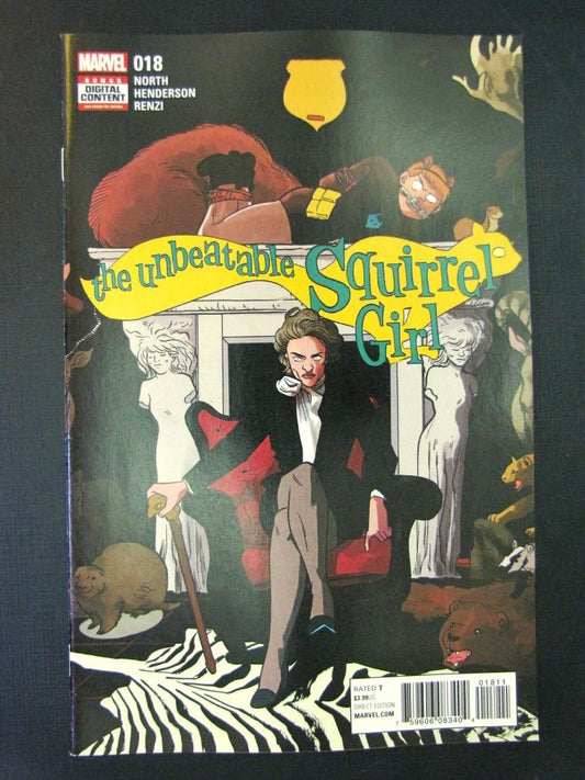 Marvel Comics: THE UNBEATABLE SQUIRREL GIRL #18 MAY 2017 # 26F33