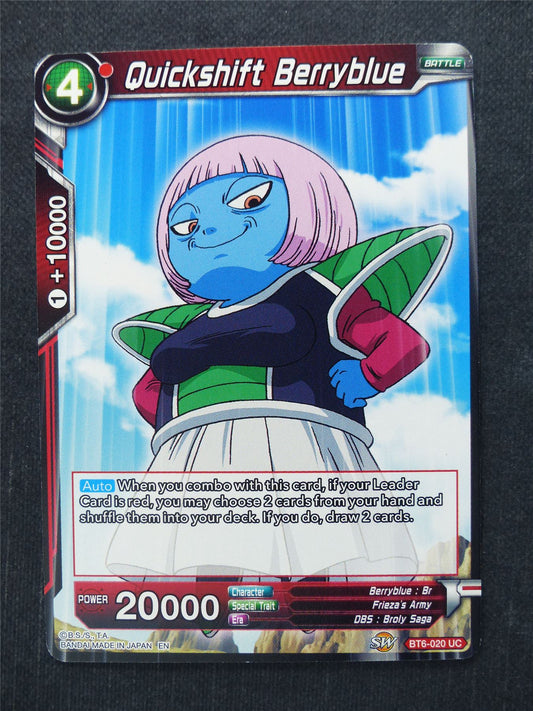 Quickshift Berryblue - Dragon Ball Super Cards #9M