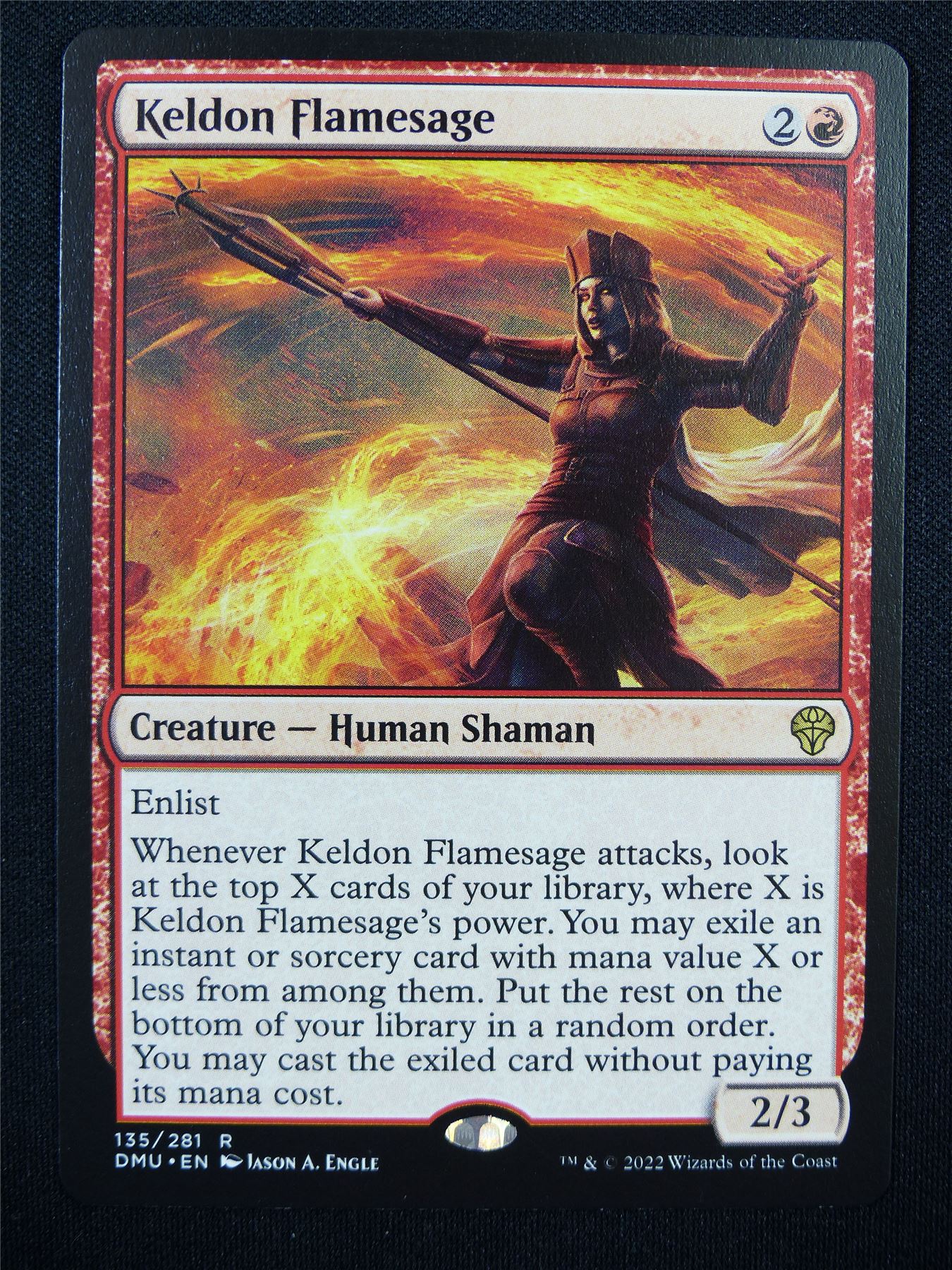 Keldon Flamesage - Mtg Cards #8V