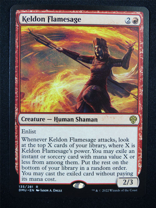 Keldon Flamesage - Mtg Cards #8V