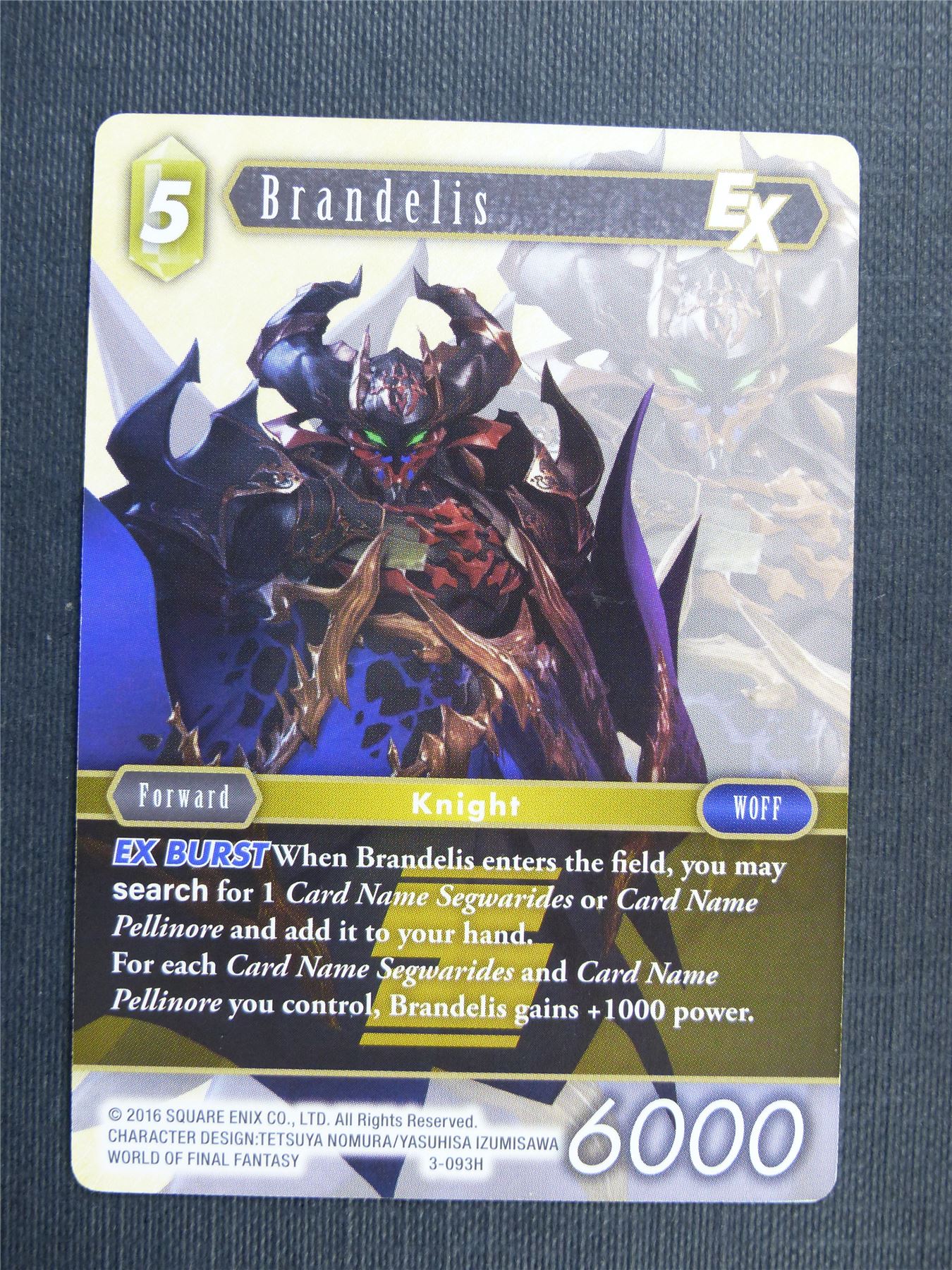 Brandelis 3-093H - Final Fantasy Cards #24W