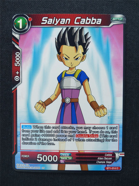 Saiyan Cabba - Dragon Ball Super Cards #EE