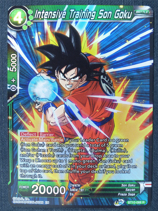 Intensive Training Son Goku R - Dragon Ball Super Cards #46Y