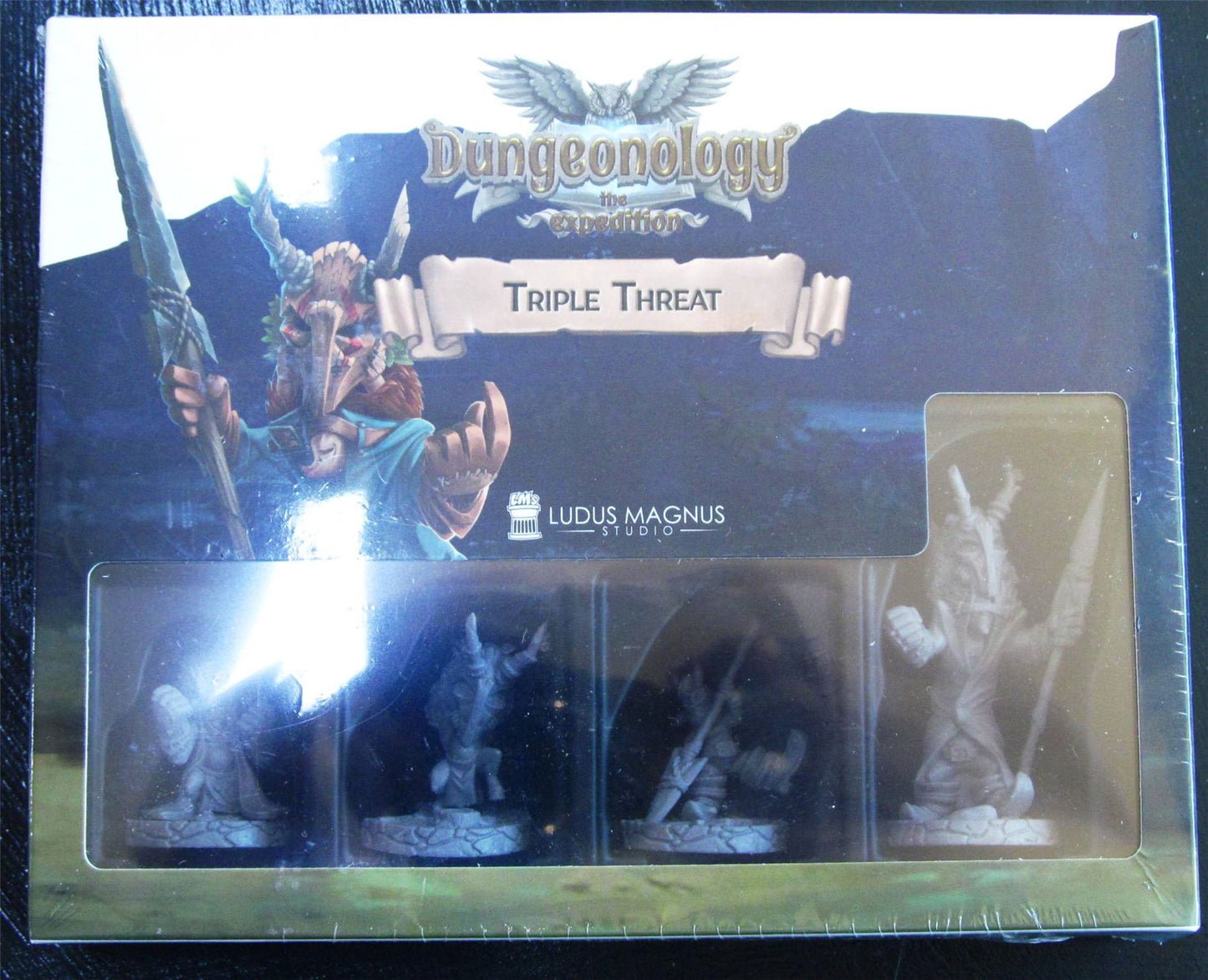 Dungeonology - Triple Threat - Board Game  #KJ